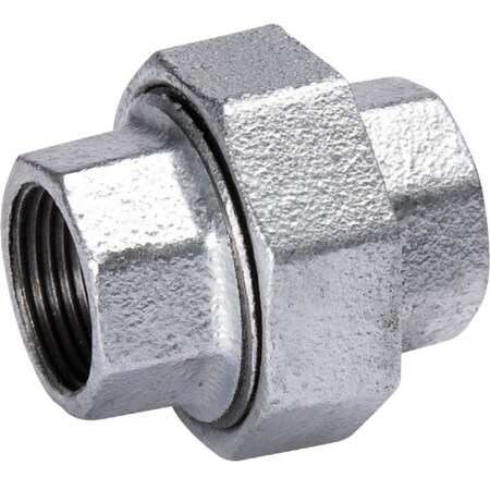 American Imaginations 1.25 in. x 1.25 in. Galvanized Union